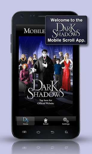 Dark Shadows Mobile Scroll