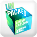 SAMSUNG mobile UNPACKED 2012 mobile app icon
