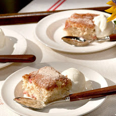 Marijane's Rhubarb Cake