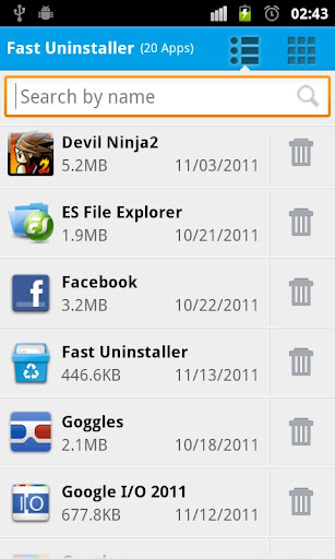 fast-uninstaller-backup for android screenshot