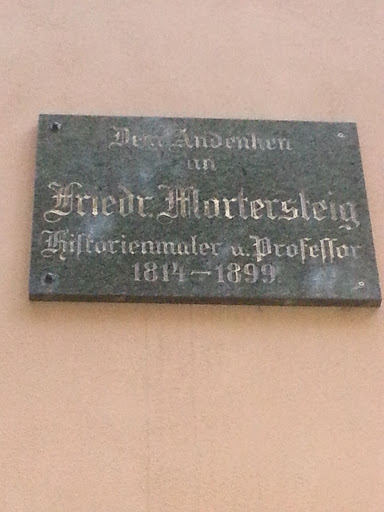 Gedenktafel Friedrich Martersteig