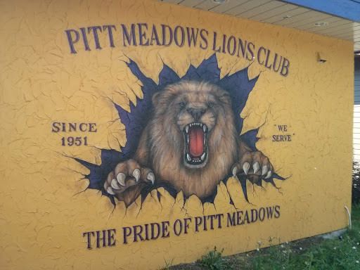 Pitt Meadows Lions Club Roar Mural