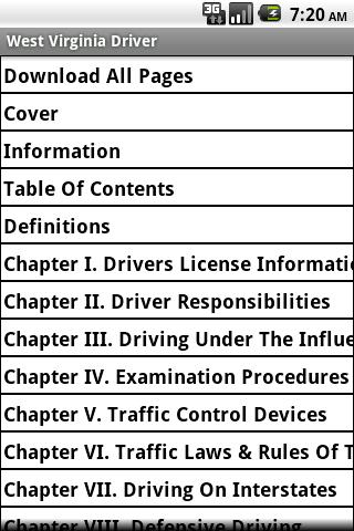 West Virginia Driver Handbook