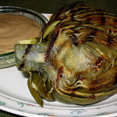 Grilled Artichokes With Worcestershire Aioli