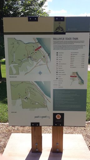 Bellevue State Park Sign