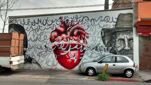 Mural Corazón De Los Ancianos