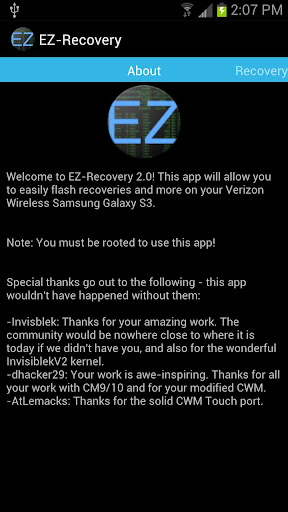 EZ-Recovery for VZW Galaxy S3