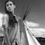 Indian Girl by Chuck Gant - Portrait & People Children