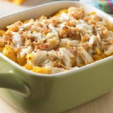 Delux Mac and Cheese With Shrimp and Crab