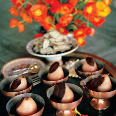 Poached Pears with Riesling