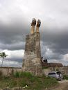 The Praying Hands Monument