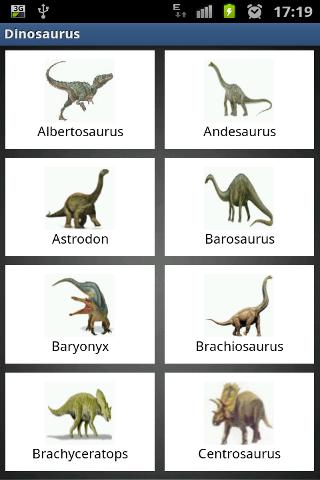 Dinosaur facts and images