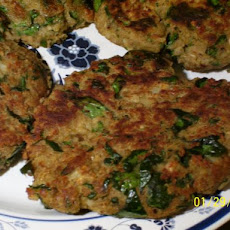Spinach Bean Burgers
