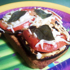 Open-Face Grilled Eggplant Sandwiches