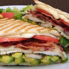 Chicken and Avocado Panini Sandwiches