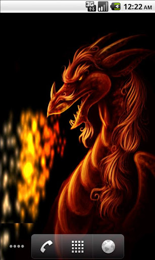 Dragon Fire Wallpaper Live