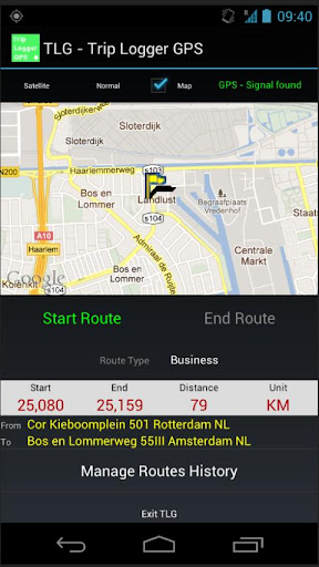 TLG - Trip Logger GPS