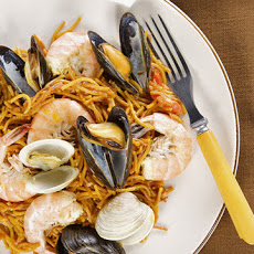 Fideos with Seafood