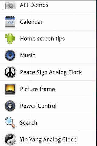 YinYang Clock Widget