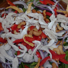 Chicken, Bacon and Spinach Salad