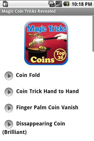 Magic Coin Tricks Revealed