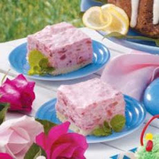 Rhubarb Shortbread Squares