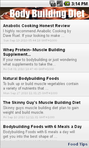 【免費健康App】Body Building Diet-APP點子