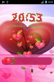 How to install Valentine Heart for GO Locker 3.0 mod apk for pc