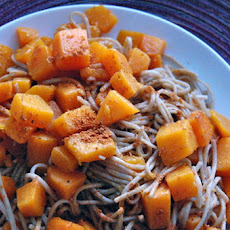 Gingered Butternut Squash Soba Noodles