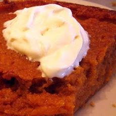 Sweet Potato or Pumpkin Pie