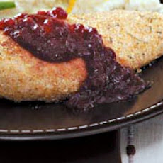 Chicken with Cranberry Compote