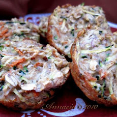 Healthy Apple Carrot Zucchini Muffins