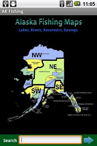 Alaska Fishing Maps - 20K Maps
