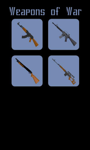 weapons-of-war for android screenshot