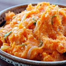 Sweet Potato Mashies With Zing
