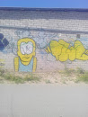 Граффити Желтый Человек 
