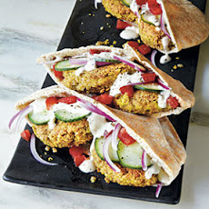Mini Falafel Pocket Sandwiches
