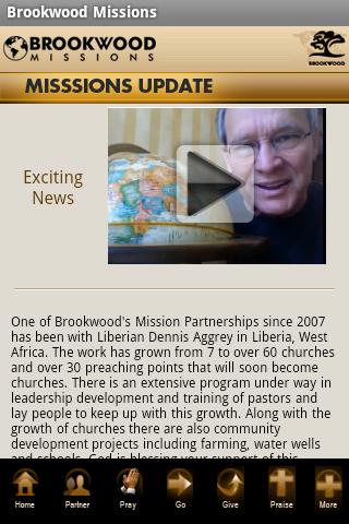 Brookwood Church Missions App