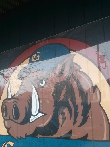 Warthog Mural