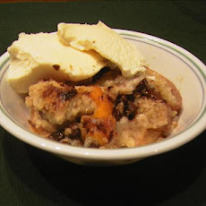 Chocolate Fruit Crumble