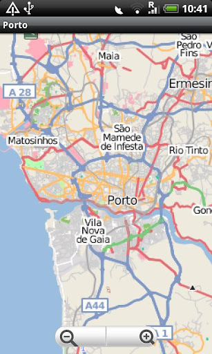Porto Street Map