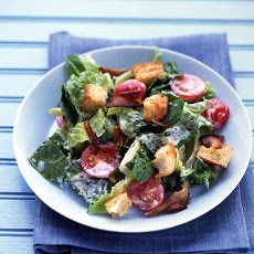 BLT Salad with Buttermilk Dressing