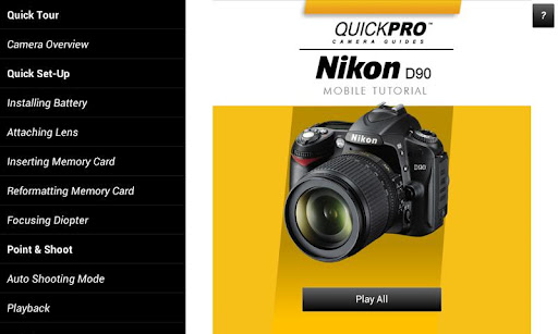 Guide to Nikon D90