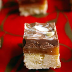 Caramel Shortbread Squares