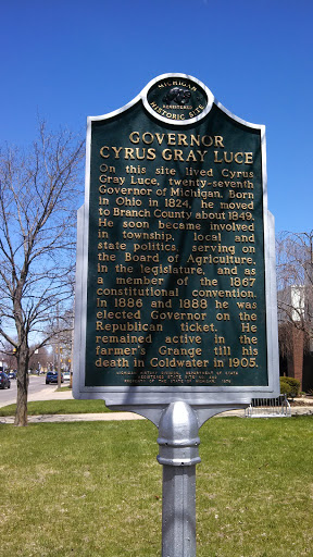 Governor Cyrus Gray Luce Memorial