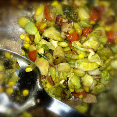 Brussels Sprout Succotash
