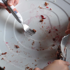 Chocolate Shortcake with Blood Orange Sauce