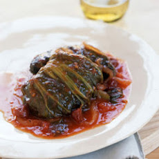 Sweet-and-Sour Stuffed Mustard Cabbage