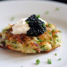 Zucchini and Chile Latkes