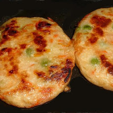 Chicken Tempura Pancakes